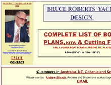 Tablet Screenshot of bruce-roberts.com.au